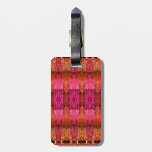 Lavenders 1974 Ikat 13 Bagagelabel (Achterkant verticaal)