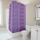 Lavenders Ikat 12 Douchegordijn (In situ)