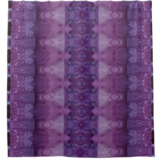 Lavenders Ikat 13 Douchegordijn (Voorkant)