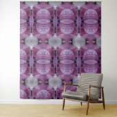 Lavenders Ikat 4 Wandkleed (In situ)
