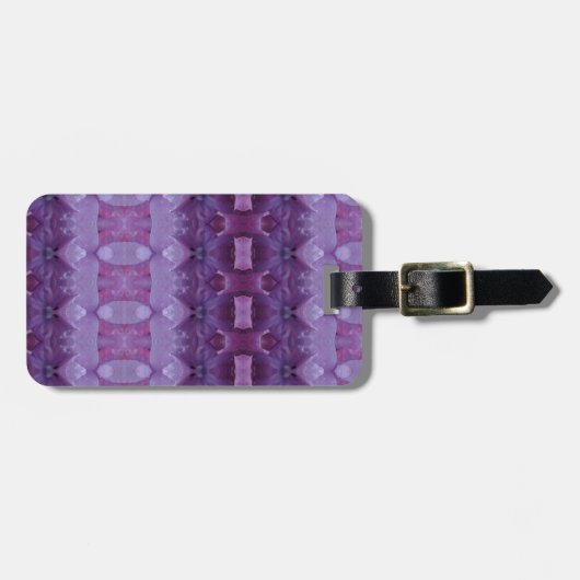 Lavenders Ikat Zen Bagagelabel (Voorkant horizontaal)