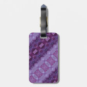 Lavenders Ikat Zen Bagagelabel (Achterkant verticaal)