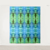 Lavenders X GL Ikat 9 Wandkleed (Voorkant)