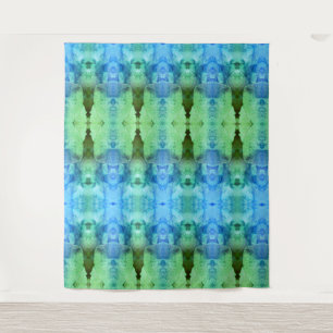 Lavenders X GL Ikat 9 Wandkleed