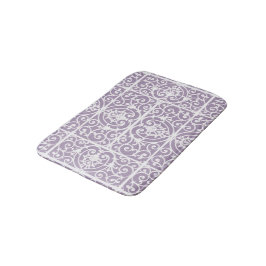 Lavenderscrollpatroon Badmat