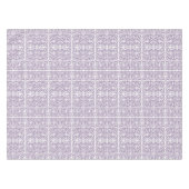 Lavenderscrollpatroon Tafelkleed (Voorkant (Horizontaal))