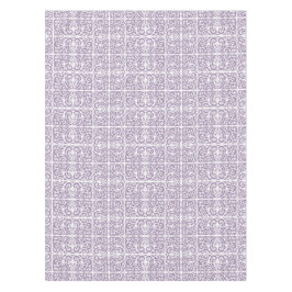 Lavenderscrollpatroon Tafelkleed