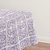 Lavenderscrollpatroon Tafelkleed (Voorbeeld)