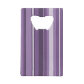 Lavenderstrepen Creditkaart Flessenopener (Achterkant)