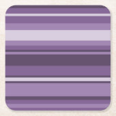 Lavenderstrepen Kartonnen Onderzetters (Voorkant)