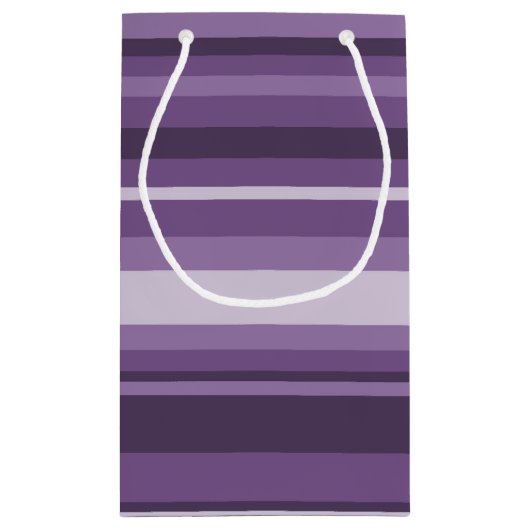 Lavenderstrepen Klein Cadeauzakje (Achterkant)