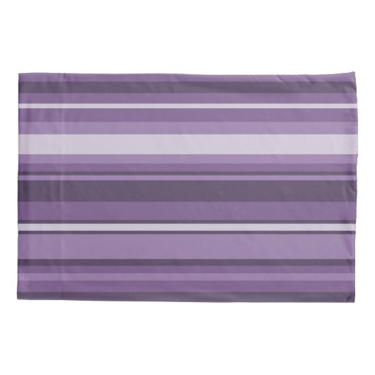 Lavenderstrepen Kussensloop (Achterkant)