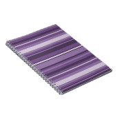Lavenderstrepen Notitieboek (Rechterzijde)