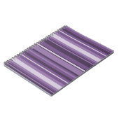 Lavenderstrepen Notitieboek (Linkerzijde)