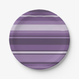 Lavenderstrepen Papieren Bordje