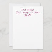 LAVENDERSTROMEN INVITATIE (Achterkant)