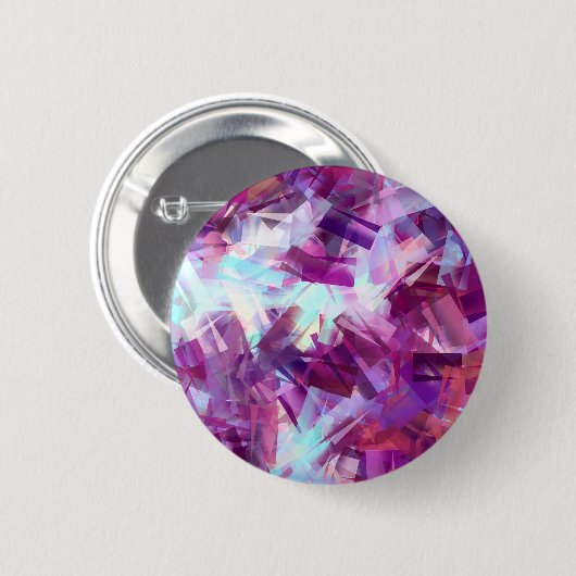 LAVENDERSTROMEN RONDE BUTTON 5,7 CM (Voorkant /achterkant)