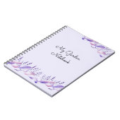 Lavendertakjes Mijn Tuin Notitieboek (Linkerzijde)