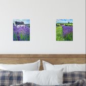 Lavenderveld Muurkunst Sets (Slaapkamer)