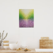 Lavenderveld Poster (Keuken)
