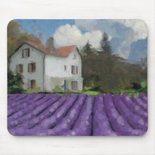 Lavendervelden Muismat (Voorkant)