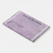 Lavendine Waterverf Beauful Monogram Post-it® Notes (Schuin)