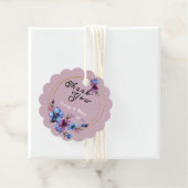 Lavendra Circle Wedding Bedankjes Labels (In situ)
