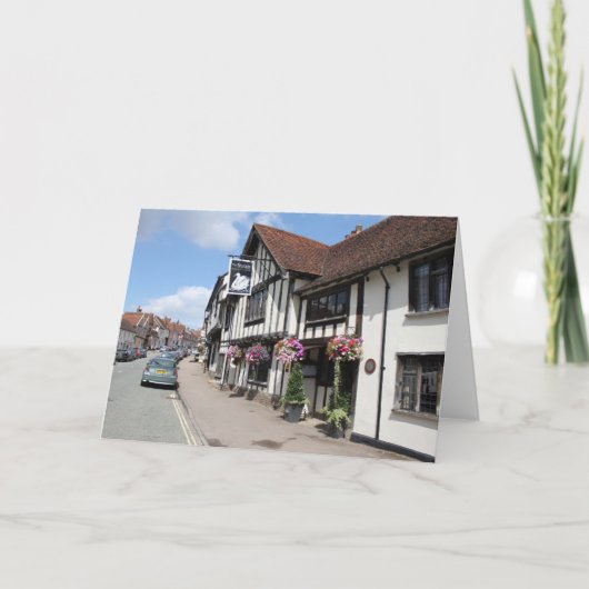 Lavenham Kaart (Voorkant)