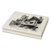 Lavenham, Suffolk, schets Rubberstempel (Stempel)