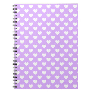 Lavens en witte harten notitieboek
