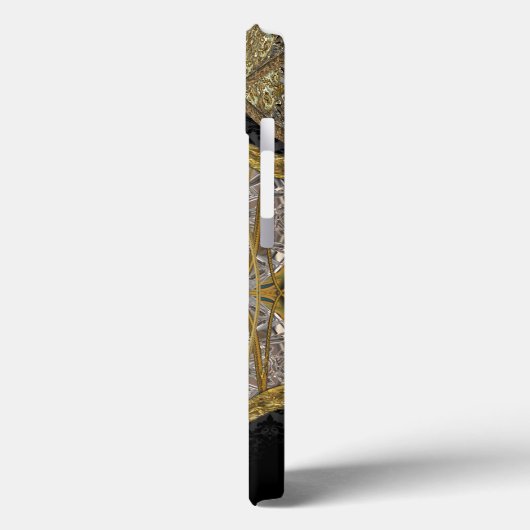 Laventel Elegant Monogram Case-Mate iPhone Case (Achterkant / Links)