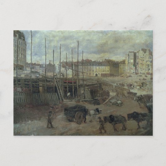 L'Avenue de L'Opera, 1878 Briefkaart (Voorkant)