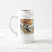 "Laverack" De Engelse Setter jacht Bierpul (Links)