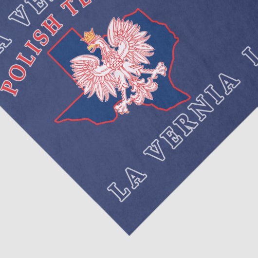 LaVernia Poland Texan Tissuepapier (Detail)