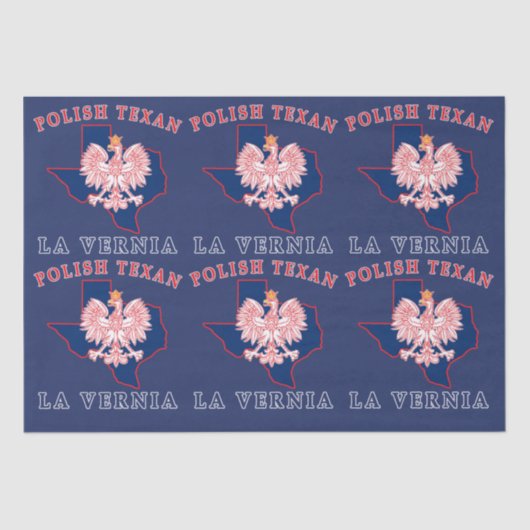 LaVernia Poland Texan Tissuepapier (Voorkant)
