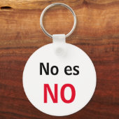 Lavero No es NO Sleutelhanger (Voorkant)