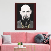 LaVey stretched canvas kunst (Insitu (Woonkamer))