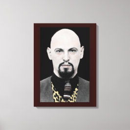 LaVey stretched canvas kunst