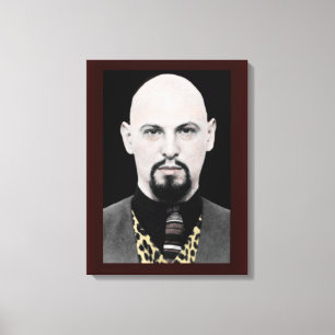 LaVey stretched canvas kunst