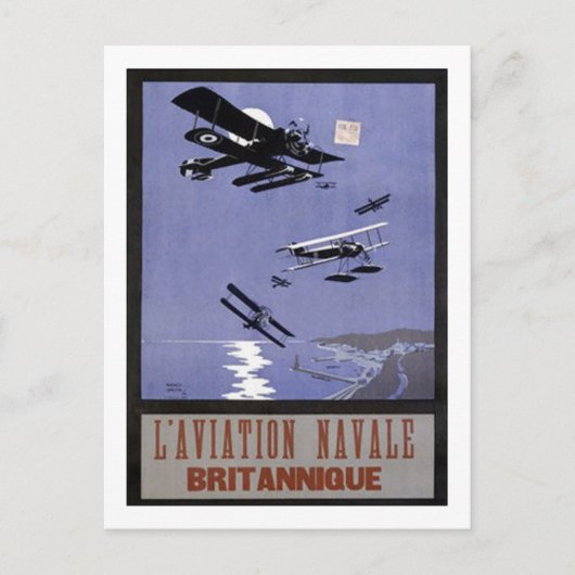 L'Aviation Navale Britannique Briefkaart (Voorkant)