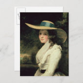 Lavinia Bingham, 2e gravin Spencer 1785-6 Briefkaart (Voorkant / Achterkant)