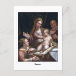 Lavinia Fontana #24 - Fine Art Briefkaart