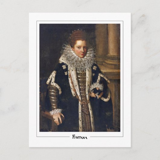 Lavinia Fontana #51 - Fine Art Briefkaart (Voorkant)