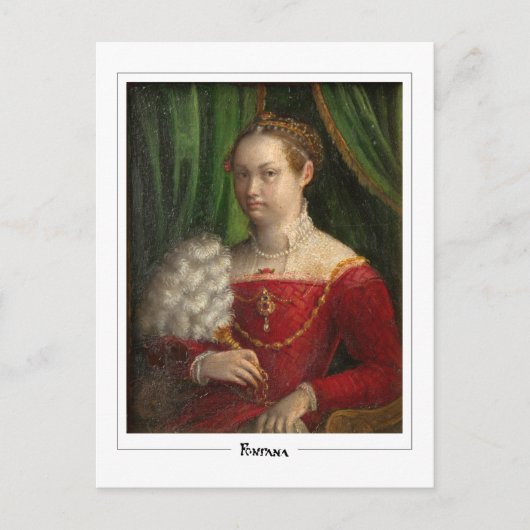 Lavinia Fontana #57 - Kunstkaart Briefkaart (Voorkant)