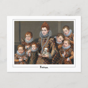 Lavinia Fontana #6 - Fine Art Briefkaart