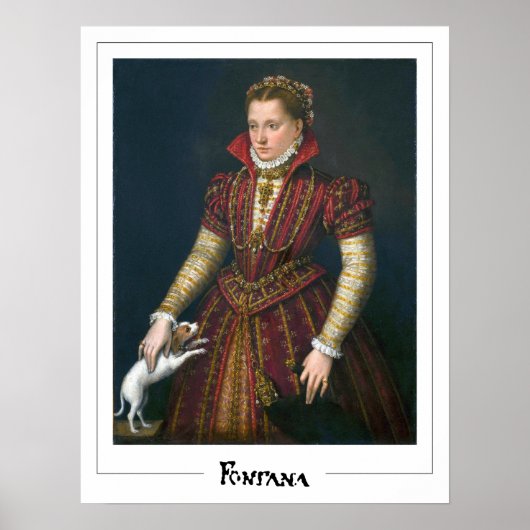 Lavinia Fontana Zedign Art Poster #23 (Voorkant)