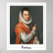 Lavinia Fontana Zedign Art Poster #59 (Voorkant)