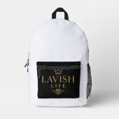 Lavish BackPack Bedrukte Rugzak (Voorkant)