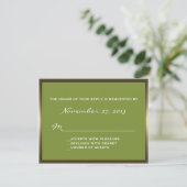 Lavish Camo Wedding RSVP (Staand voorkant)