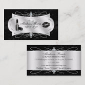 Lavish Ebony Sparking Cosmetoloog Visitekaartje (Voorkant / Achterkant)